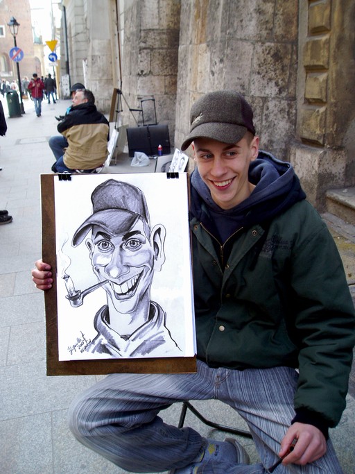 Karykaturzysta Kraków 2