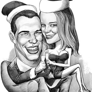 Prezent na Święta pod Choinkę w Postaci Karykatury lub Portretu