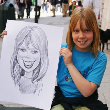 Atrakcja na wesele -Karykaturzysta